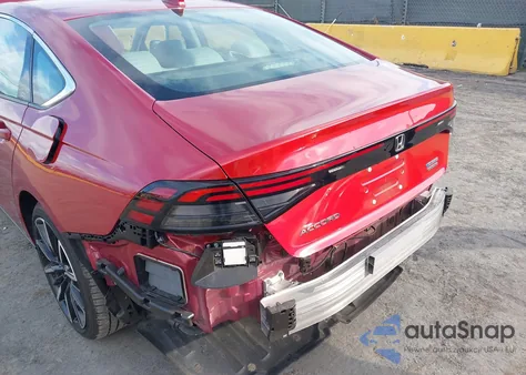 2024 Honda Accord Hybrid Touring из США, поврежденный, VIN 1HGCY2F84RA056725